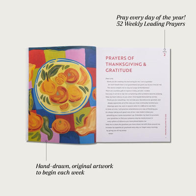 A Beautiful Year in Prayer - 52 Week Guided Prayer Journal for Women