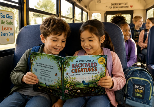 The Secret Jobs of Backyard Creatures for Kids Ages 6–10