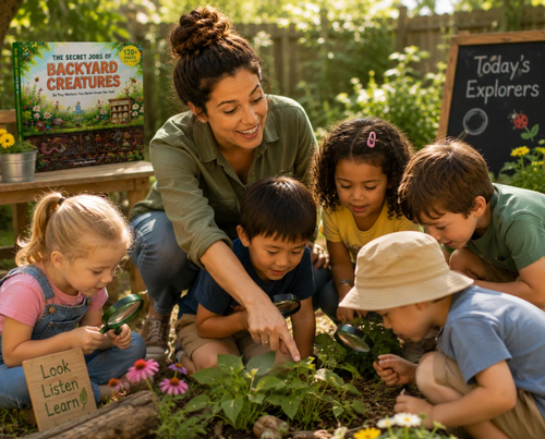 The Secret Jobs of Backyard Creatures for Kids Ages 6–10