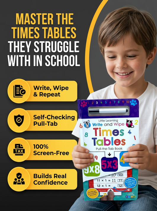 Write & Wipe Times Tables Kit