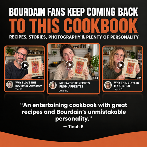 Appetites: A Cookbook by Anthony Bourdain