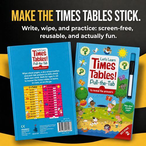 Write & Wipe Times Tables Kit